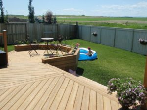 deck, lattice, outdoor space, budget, before, after, method39, spending, planning, upgrades, spend what you make, financial peac